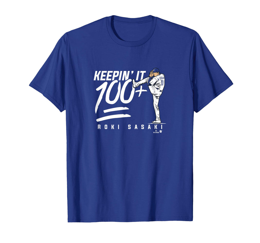 Roki Sasaki Keepin It 100 Los Angeles T-Shirt - Unique Graphic Men Women - T-Shirt, Sweatshirt, Hoodie