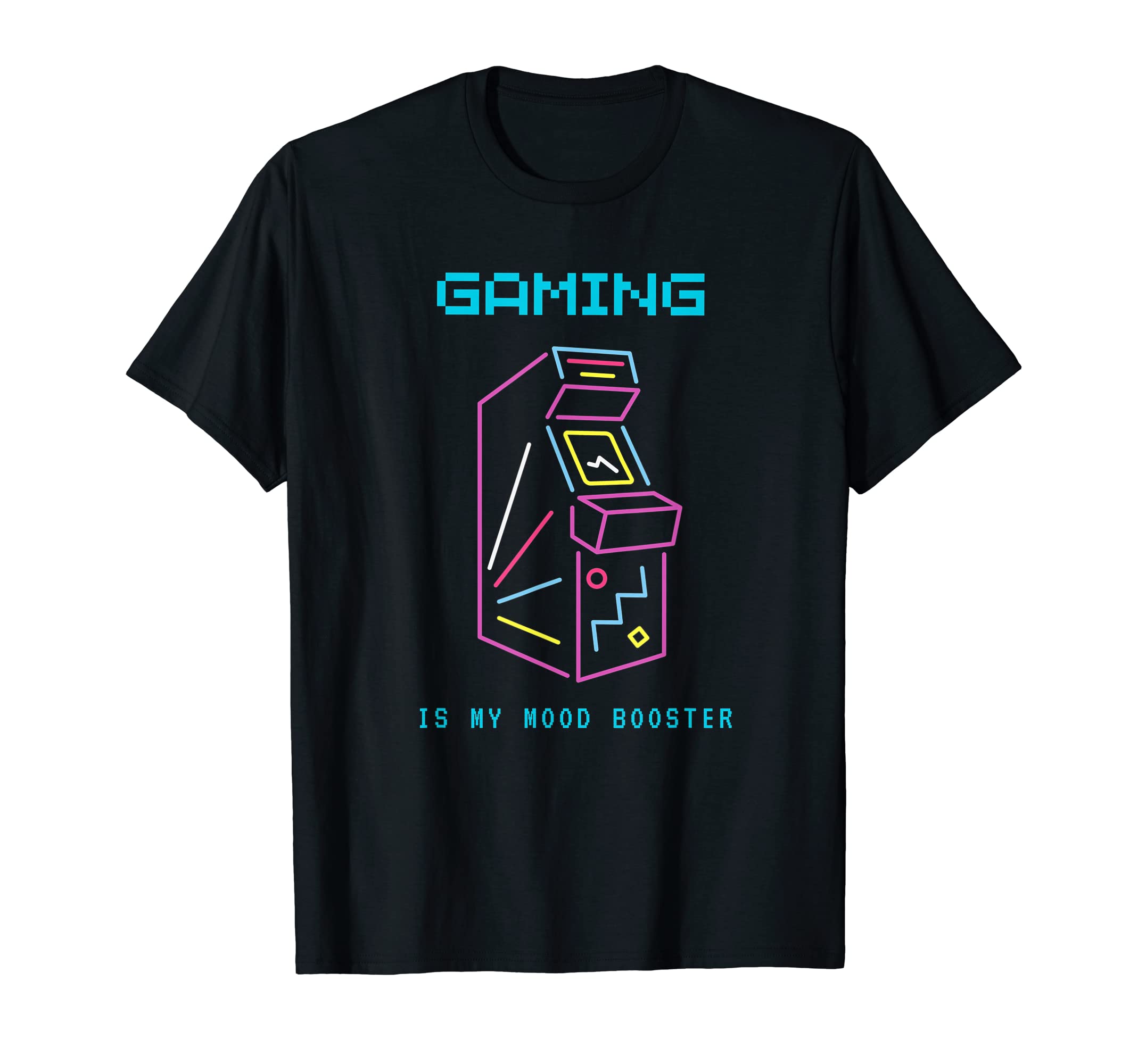 Video Games 8 Bit Gamer Booth Arcade T-Shirt - Aesthetic Graphic Unisex - T-Shirt, Sweatshirt, Hoodie