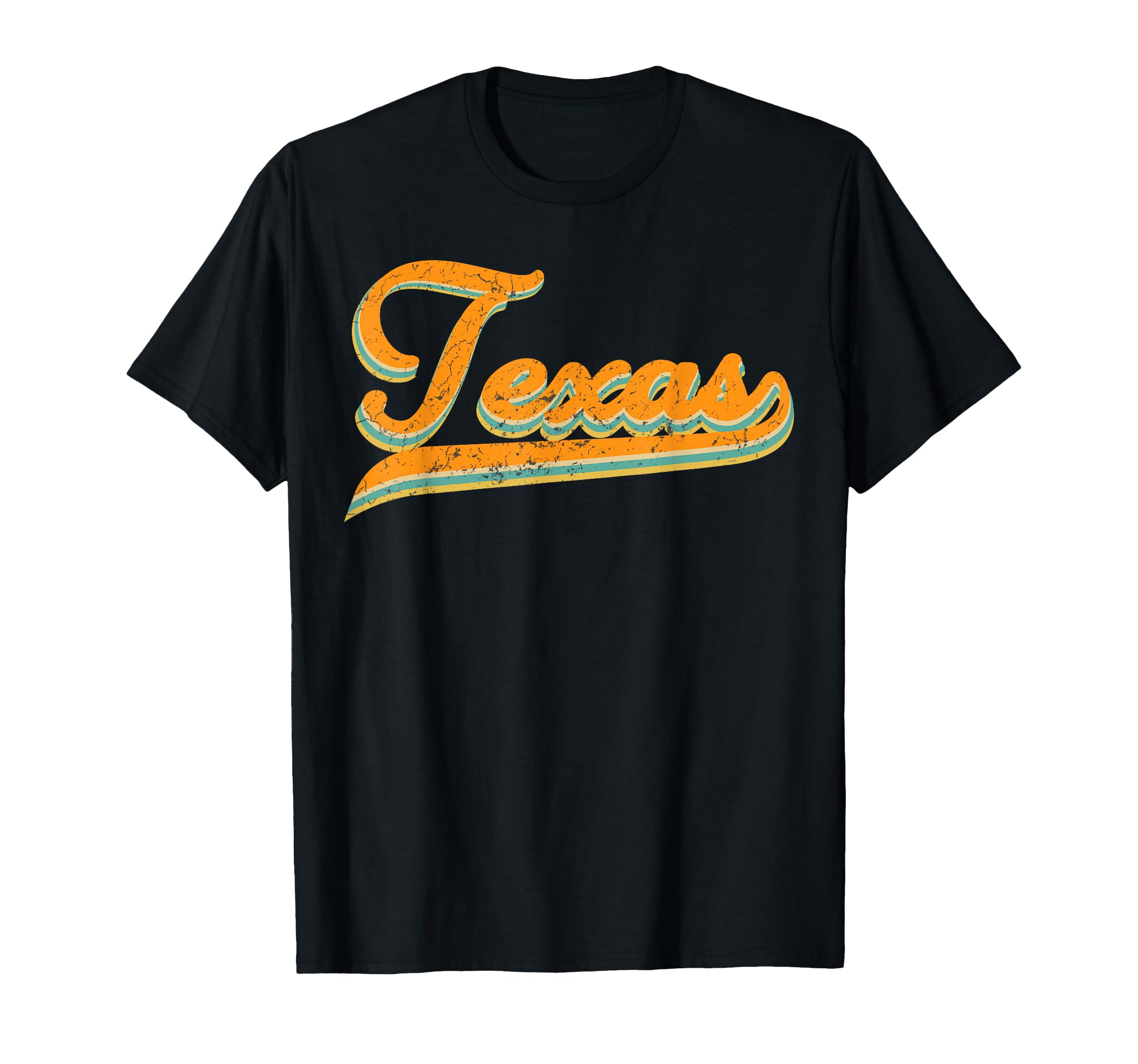 Texas Throwback Texas Tx Sunset T-Shirt - Graphic Print for Adults - T-Shirt, Sweatshirt, Hoodie