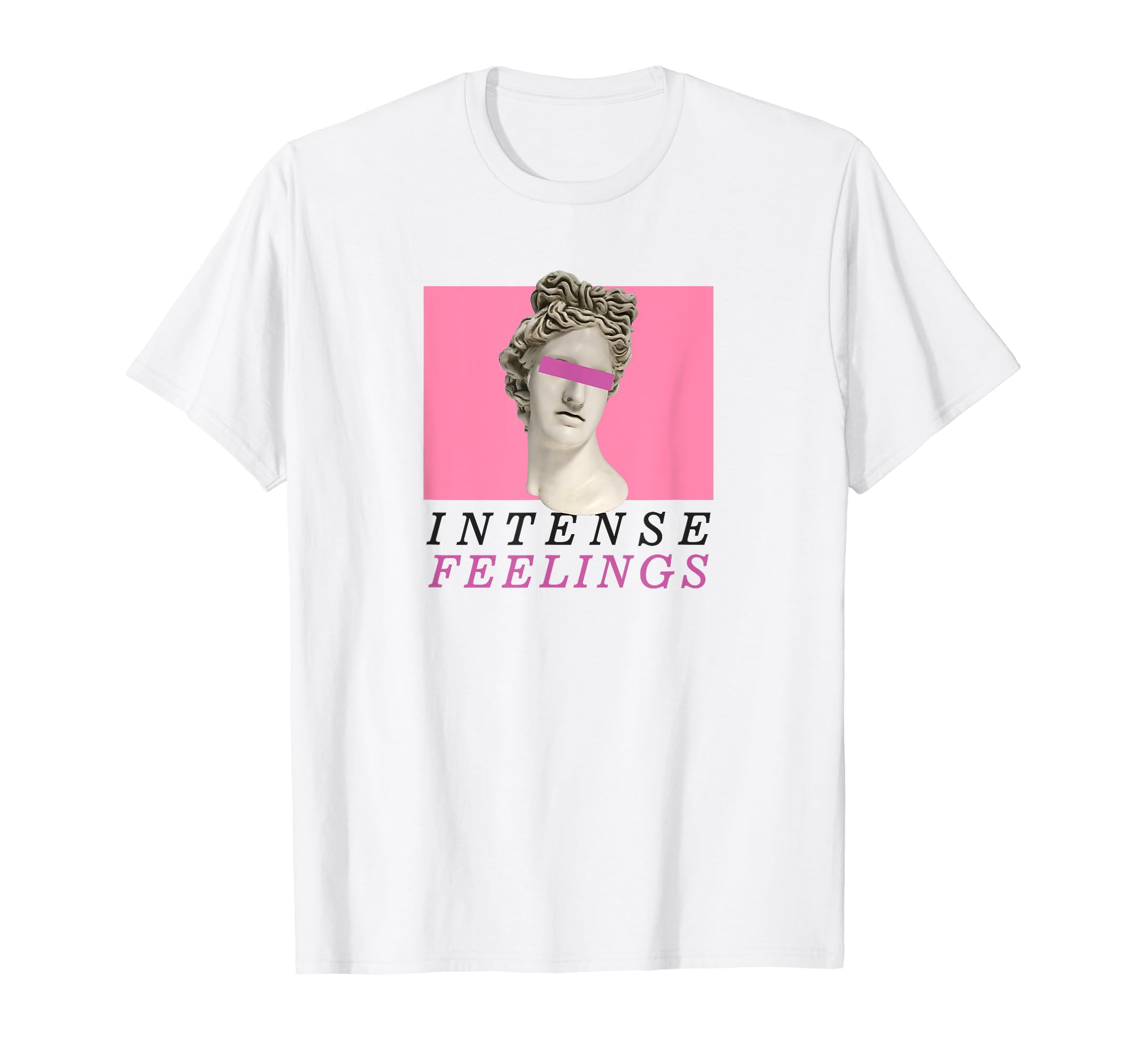 Aesthetic Intenses Feelings Statue T-Shirt - Aesthetic Graphic for Adults - T-Shirt, Sweatshirt, Hoodie