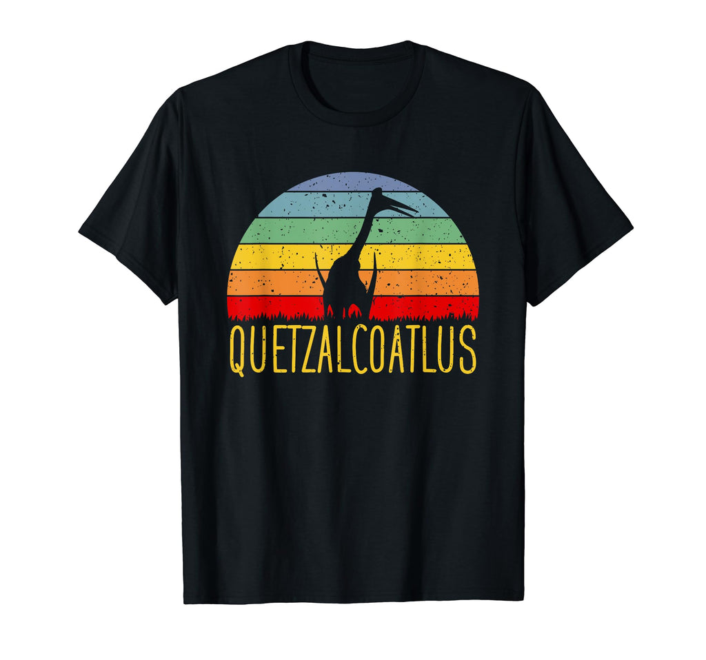 Quetzalcoatlus Sunset Dinosaur Paleontology T-Shirt - Unique Graphic Unisex - T-Shirt, Sweatshirt, Hoodie