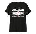 Baseball Mom So Proud Baseball T-Shirt - Casual Everyday Wear Men Women - T-Shirt, Sweatshirt, Hoodie