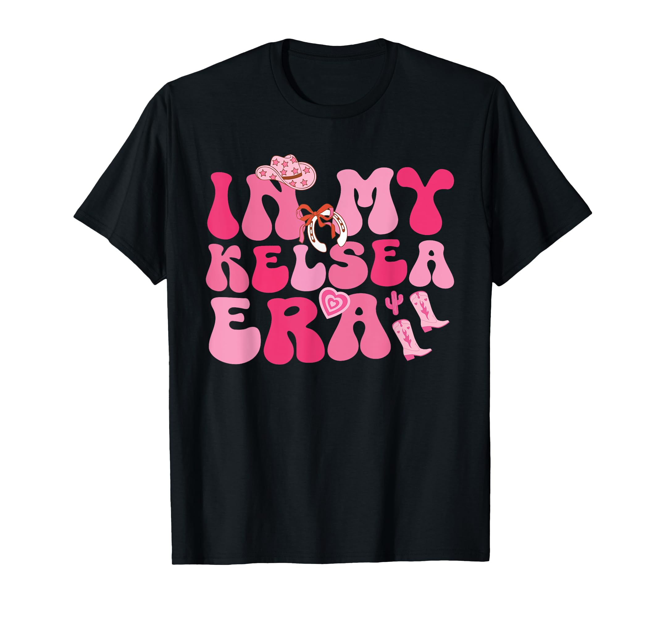 My Kelsea Era Western Cowgirl Groovy T-Shirt - Custom Art Print for Adults - T-Shirt, Sweatshirt, Hoodie