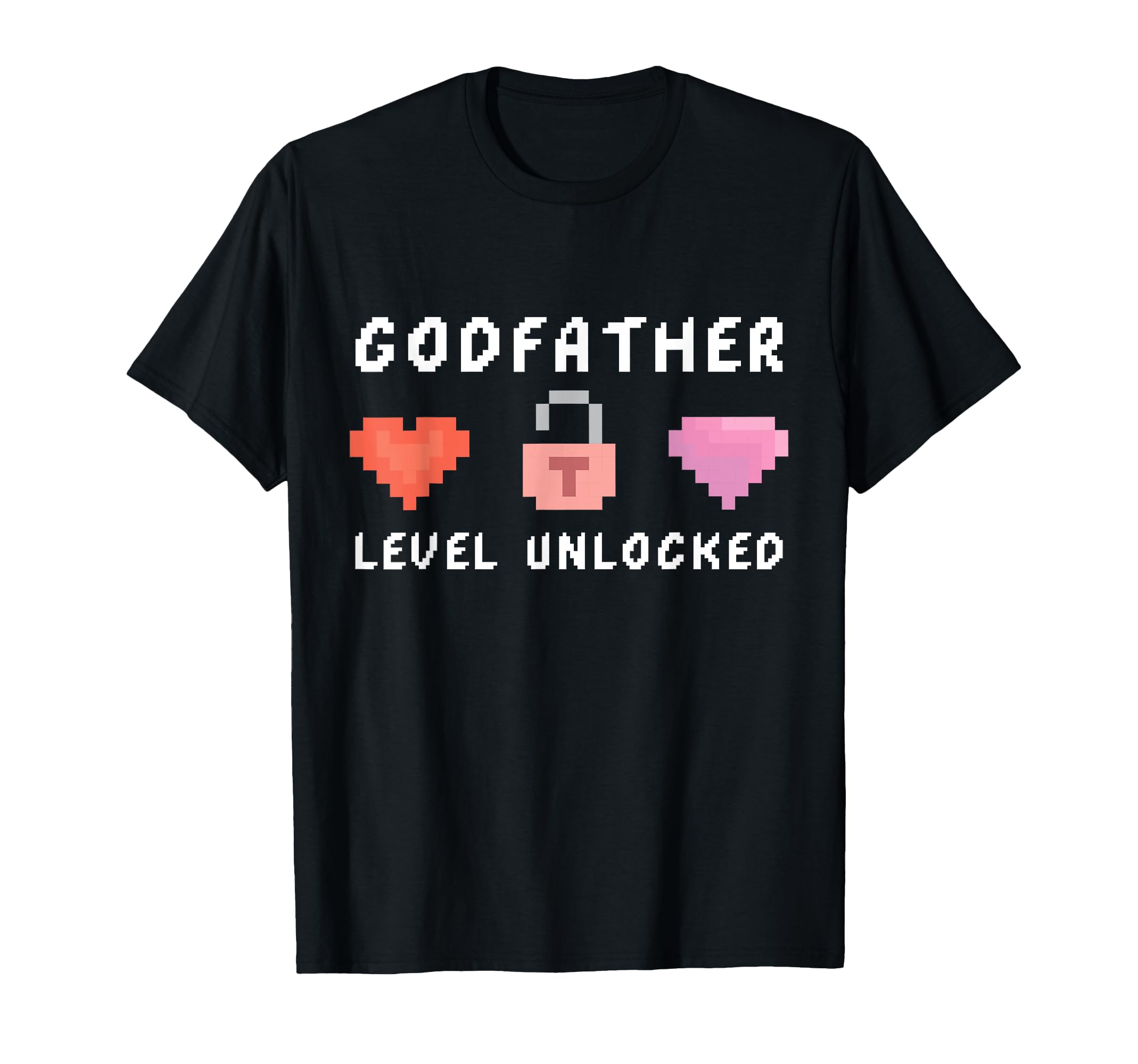 Godfather Level Unlocked Funny God T-Shirt - Novelty Apparel for Adults - T-Shirt, Sweatshirt, Hoodie