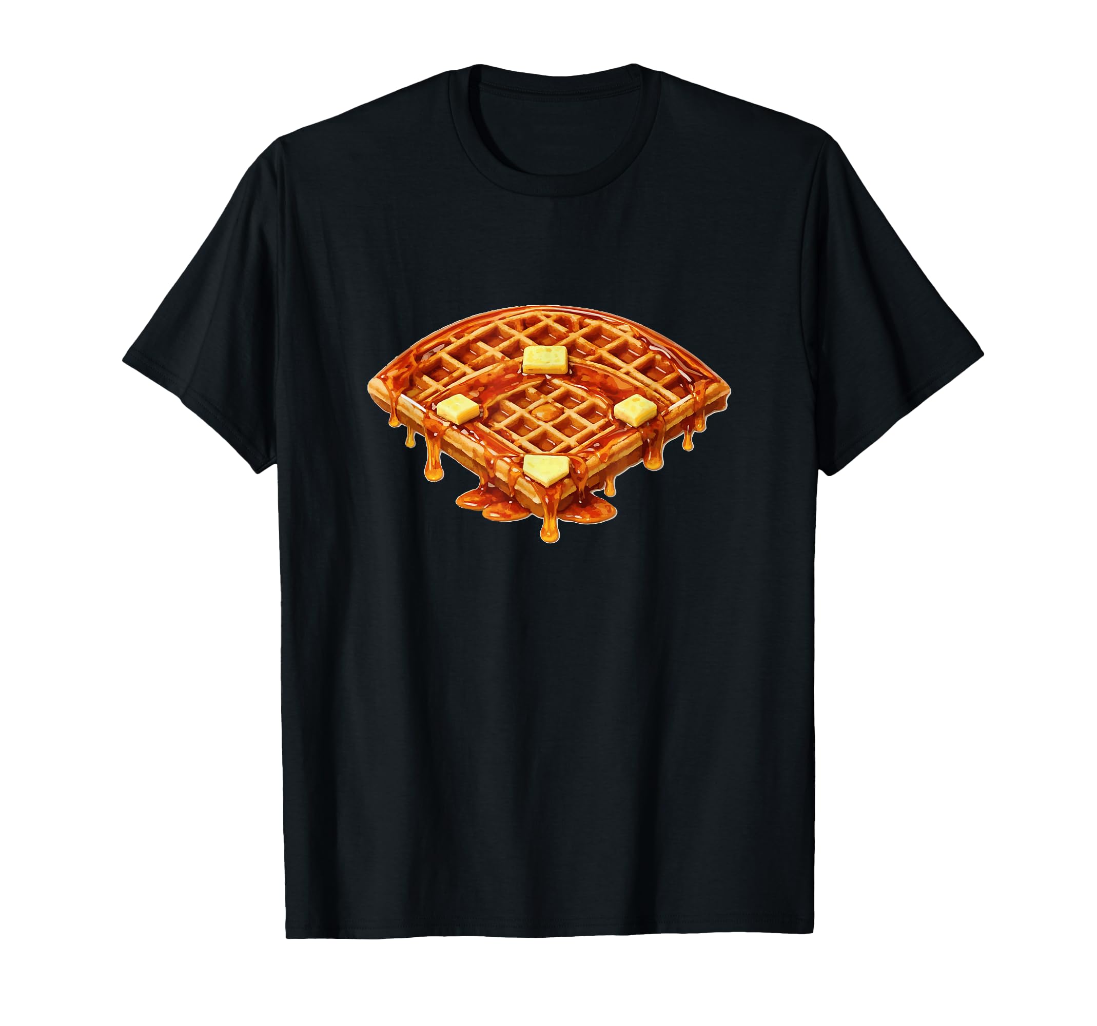 Baseball Dripping Waffle Field T-Shirt - Aesthetic Graphic Men Women - T-Shirt, Sweatshirt, Hoodie