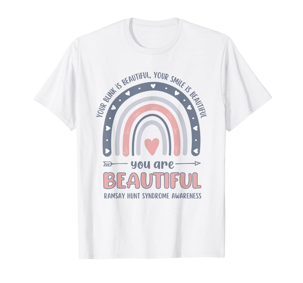 Ramsay Hunt Syndrome Awareness Boho T-Shirt - Minimalist Print for Adults - T-Shirt, Sweatshirt, Hoodie