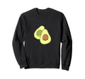 Avocado Aesthetic Green Kawaii Y2K Sweatshirt - Unique Graphic Unisex - T-Shirt, Sweatshirt, Hoodie