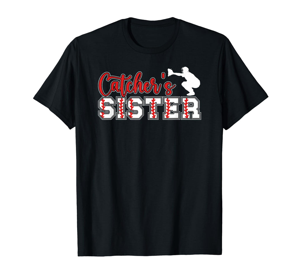 Baseball Catcher Sister Baseball T-Shirt - Aesthetic Graphic Unisex - T-Shirt, Sweatshirt, Hoodie
