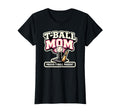 T Ball Mom Proud Ball Baseball Parent T-Shirt - Custom Art Print Men Women - T-Shirt, Sweatshirt, Hoodie