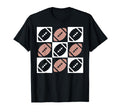 Checkered Football Football Mom Game Day T-Shirt - Streetwear Style Unisex - T-Shirt, Sweatshirt, Hoodie