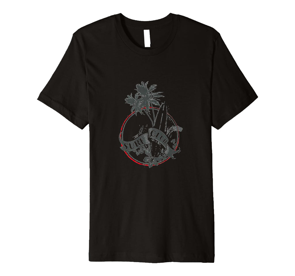 Surf Club Palm Beach Vibes T-Shirt - Casual Everyday Wear for Adults - T-Shirt, Sweatshirt, Hoodie