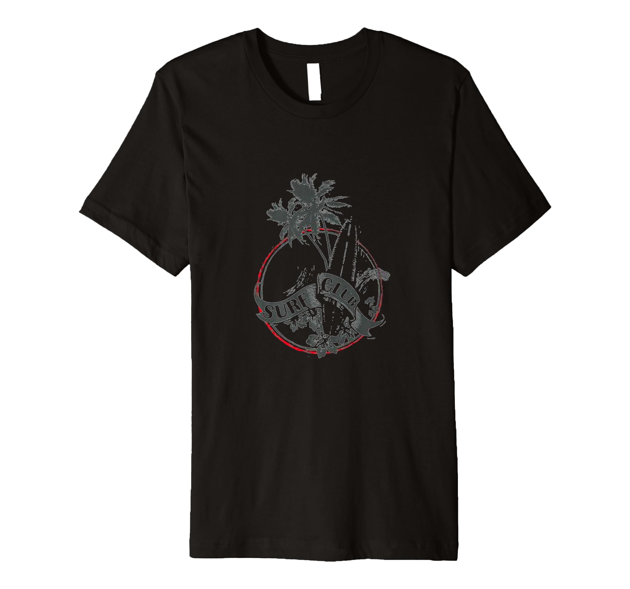 Surf Club Palm Beach Vibes T-Shirt - Casual Everyday Wear for Adults - T-Shirt, Sweatshirt, Hoodie