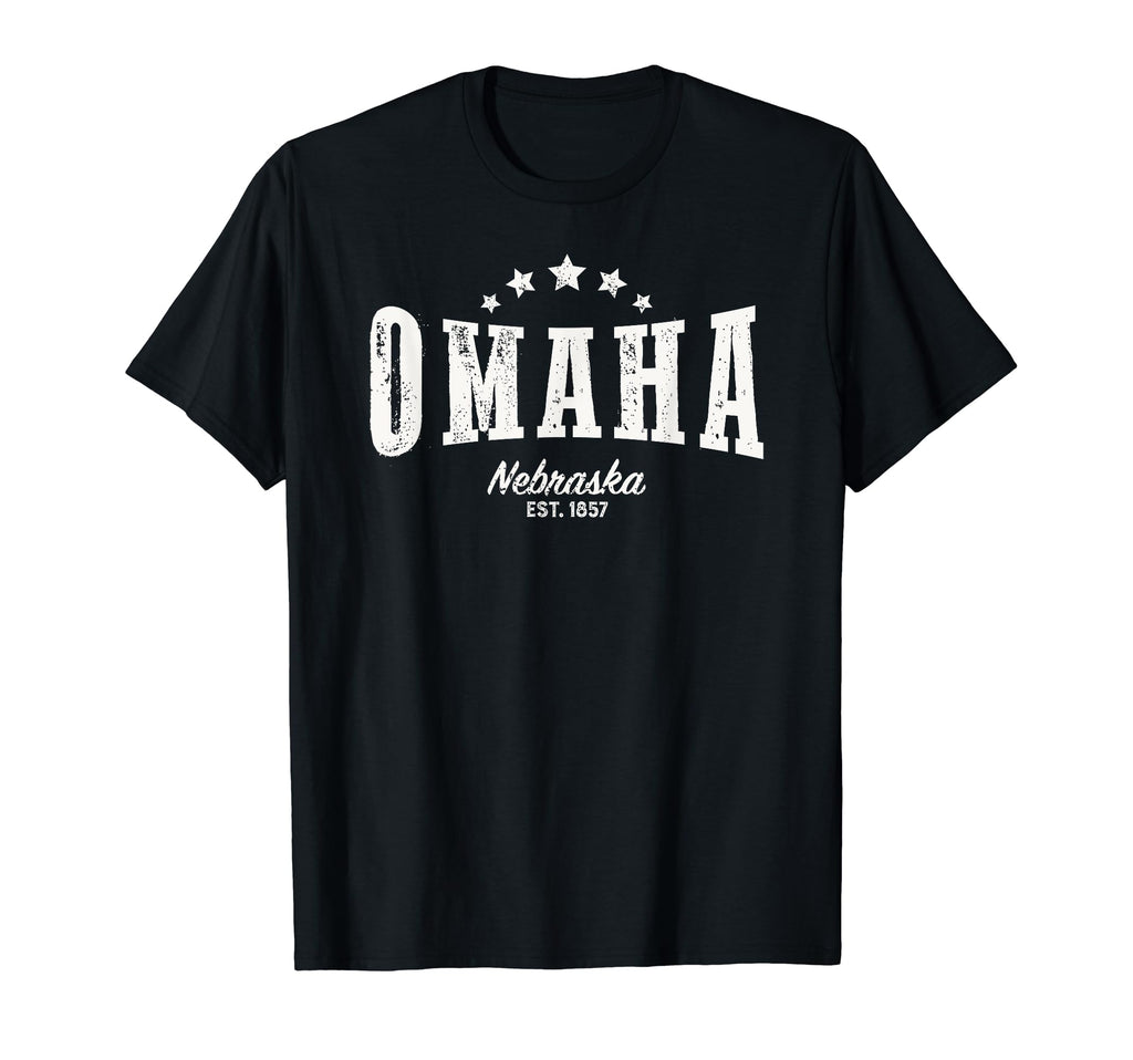 Omaha Ne Distressed Home City Pride T-Shirt - Graphic Print Unisex - T-Shirt, Sweatshirt, Hoodie