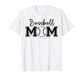 Funny Baseball Mom Baseball Game Day T-Shirt - Minimalist Print Unisex - T-Shirt, Sweatshirt, Hoodie