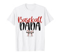 Baseball Nana Coquette Bow Game Day T-Shirt - Custom Art Print Men Women - T-Shirt, Sweatshirt, Hoodie