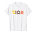 Zion National Park 70S 80S Type T-Shirt - Custom Art Print Unisex - T-Shirt, Sweatshirt, Hoodie