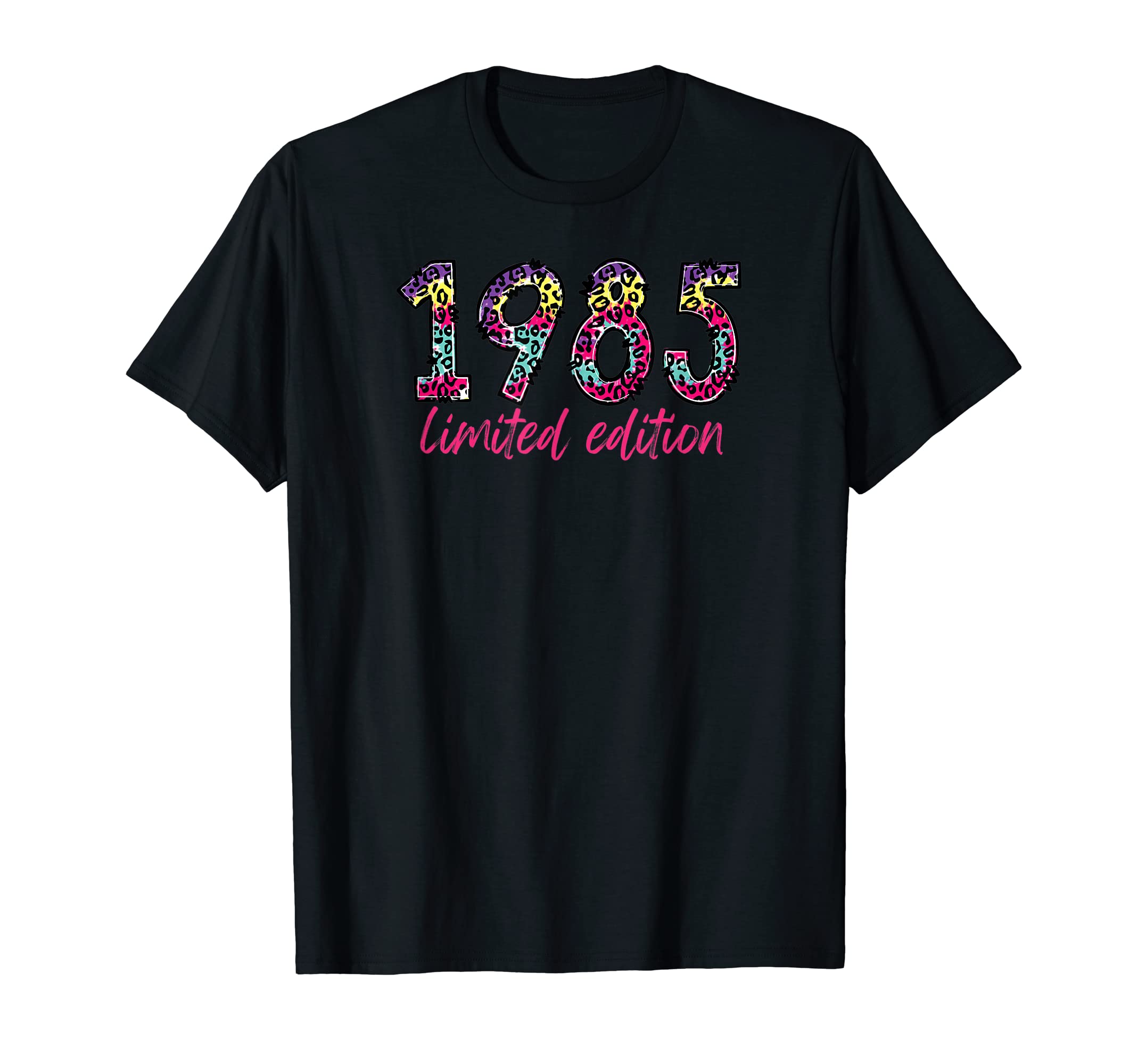 1985 Rainbow Leopard T-Shirt - Unique Graphic Men Women - T-Shirt, Sweatshirt, Hoodie