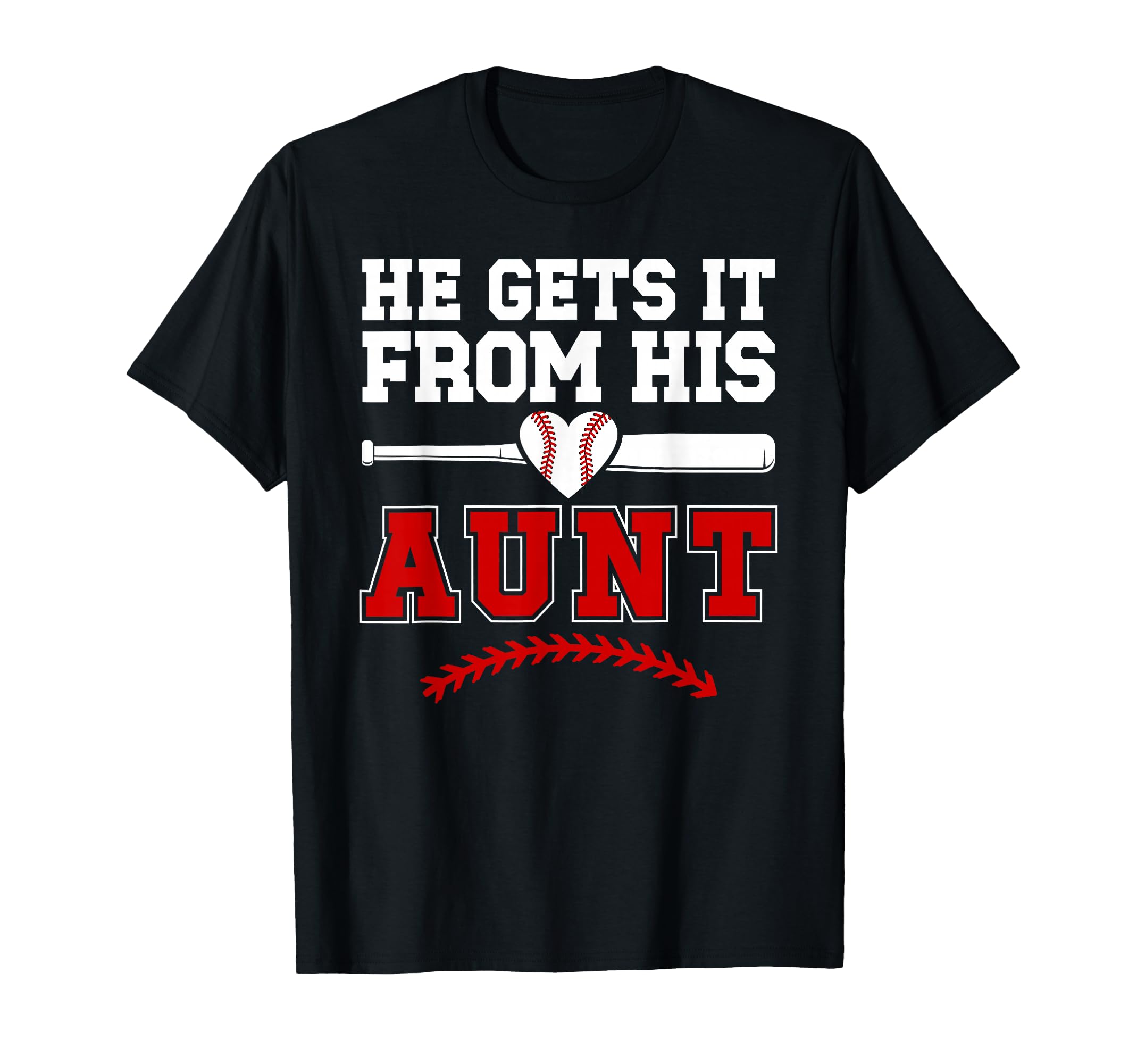 Proud Baseball Aunt Baseball Player T-Shirt - Minimalist Print Men Women - T-Shirt, Sweatshirt, Hoodie