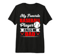 Baseball Player Son Daughter Dad T-Shirt - Minimalist Print for Adults - T-Shirt, Sweatshirt, Hoodie