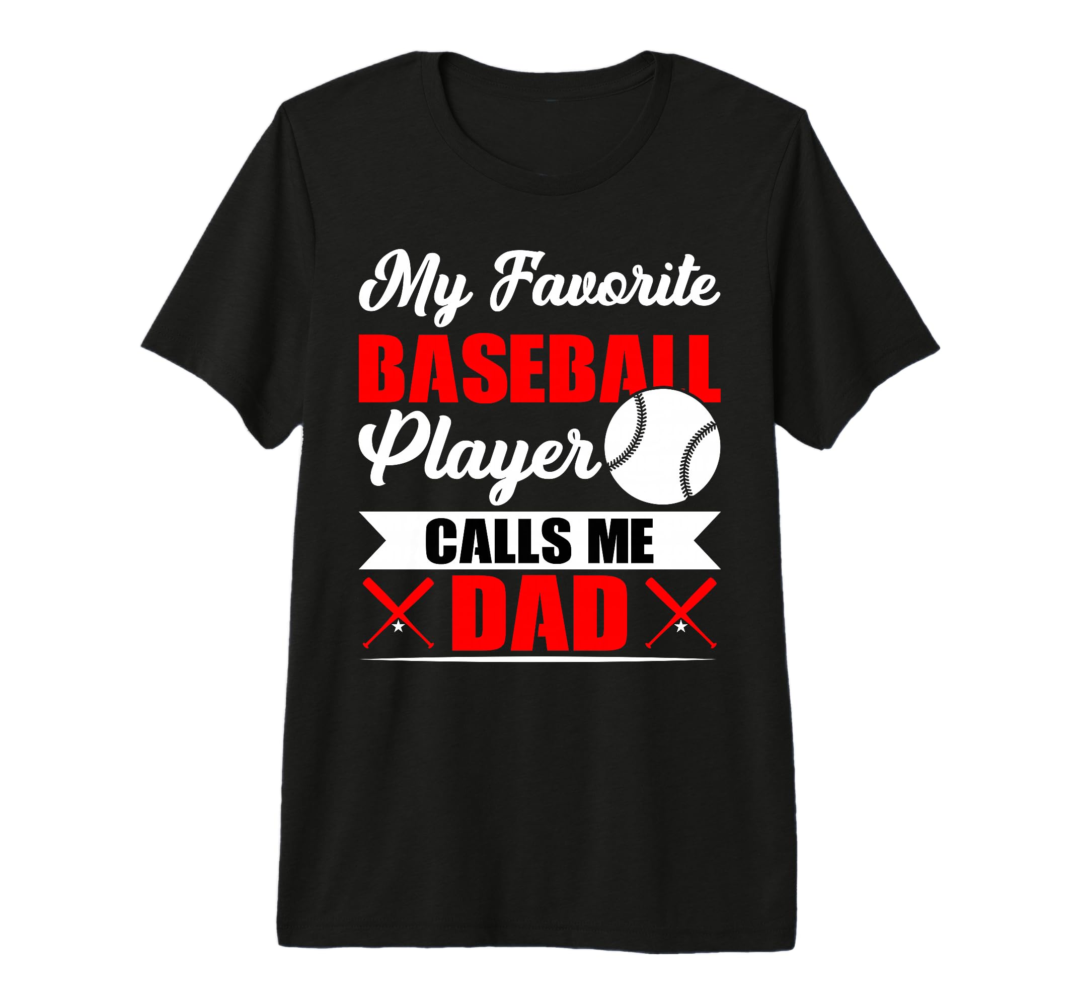 Baseball Player Son Daughter Dad T-Shirt - Minimalist Print for Adults - T-Shirt, Sweatshirt, Hoodie