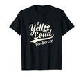 I Yell Loud Soccer Mom Heart Club T-Shirt - Streetwear Style for Adults - T-Shirt, Sweatshirt, Hoodie