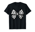 Coquette Bow Soccer Ball Mom Life Game T-Shirt - Trendy Graphic for Adults - T-Shirt, Sweatshirt, Hoodie
