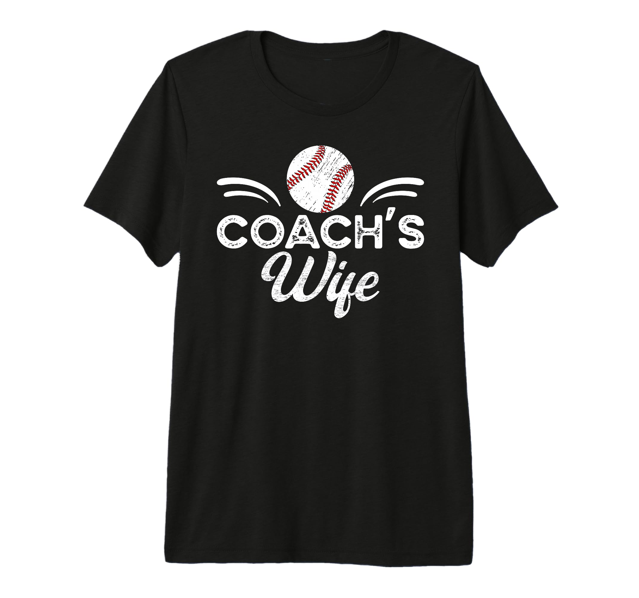 Baseball Coachs Wife Proud Wife T-Shirt - Streetwear Style for Adults - T-Shirt, Sweatshirt, Hoodie