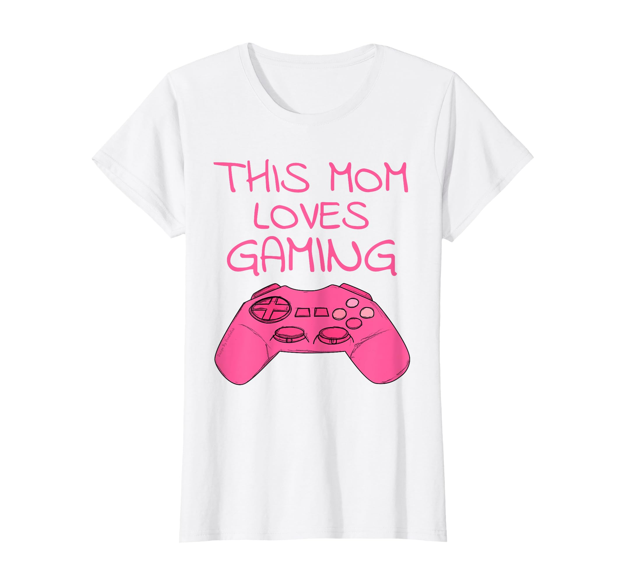 This Mom Loves Gaming Mothers T-Shirt - Casual Everyday Wear for Adults - T-Shirt, Sweatshirt, Hoodie