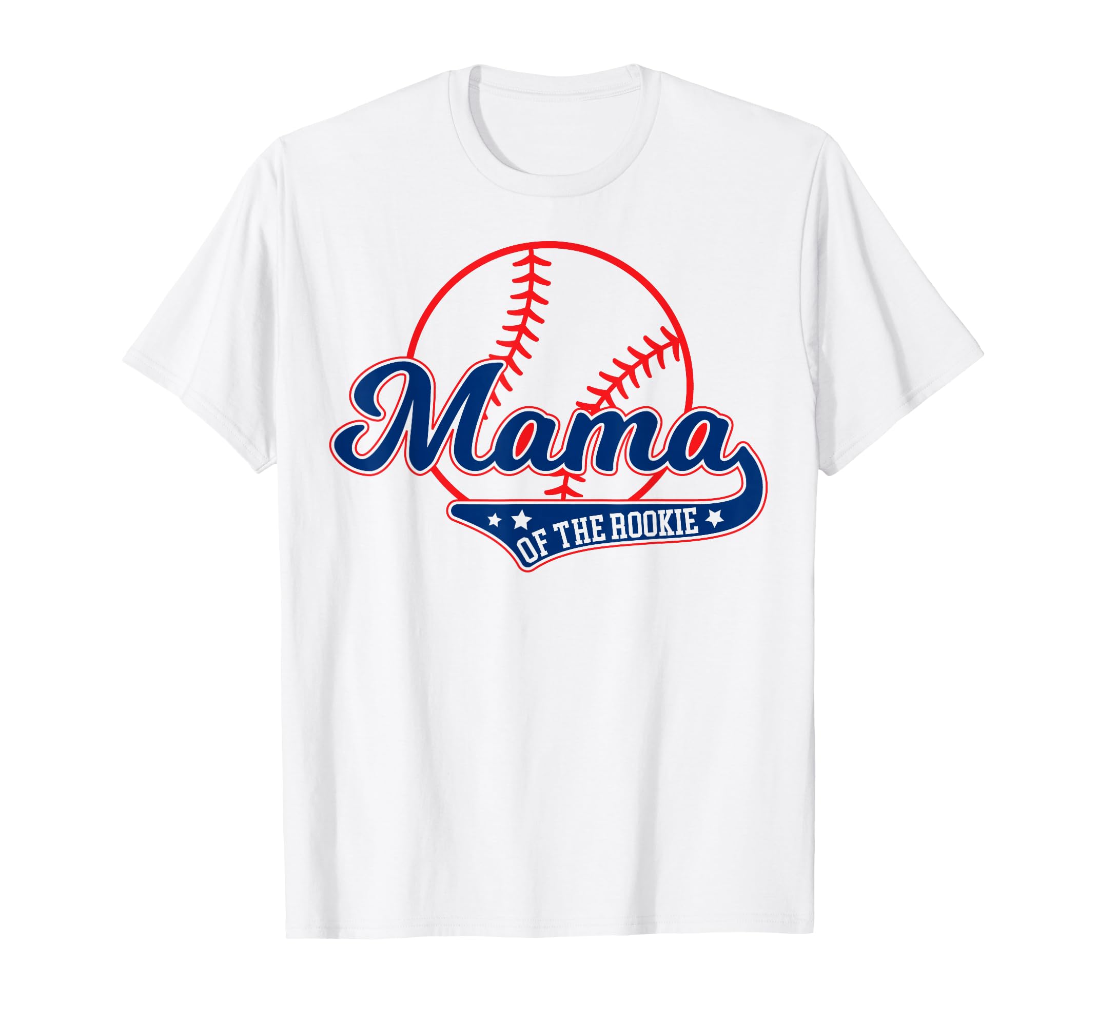 Funny Baseball Mama Rookie T-Shirt - Casual Everyday Wear for Adults - T-Shirt, Sweatshirt, Hoodie