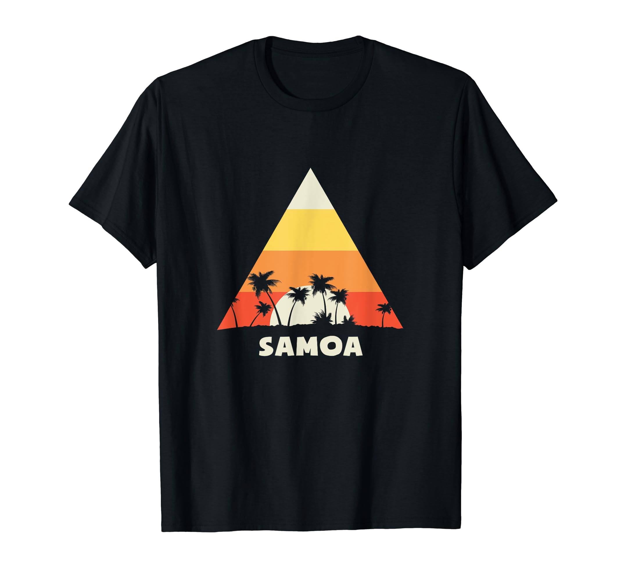 Samoa Sunset T-Shirt - Custom Art Print Men Women - T-Shirt, Sweatshirt, Hoodie