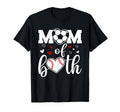 Mom Both Soccer And Baseball Sports T-Shirt - Graphic Print for Adults - T-Shirt, Sweatshirt, Hoodie