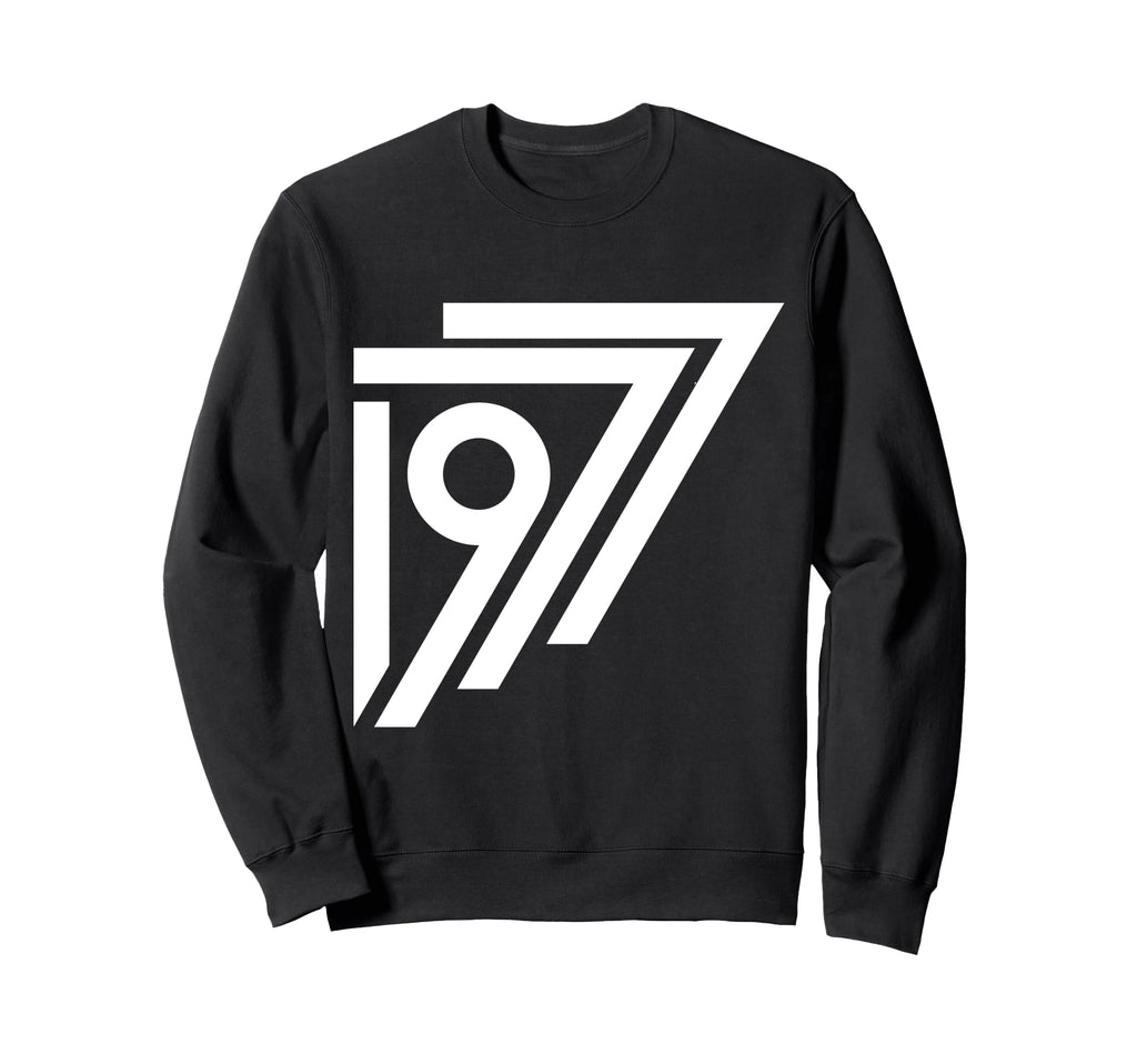 1977 Birthday Grunge Alternative Sweatshirt - Custom Art Print for Adults - T-Shirt, Sweatshirt, Hoodie