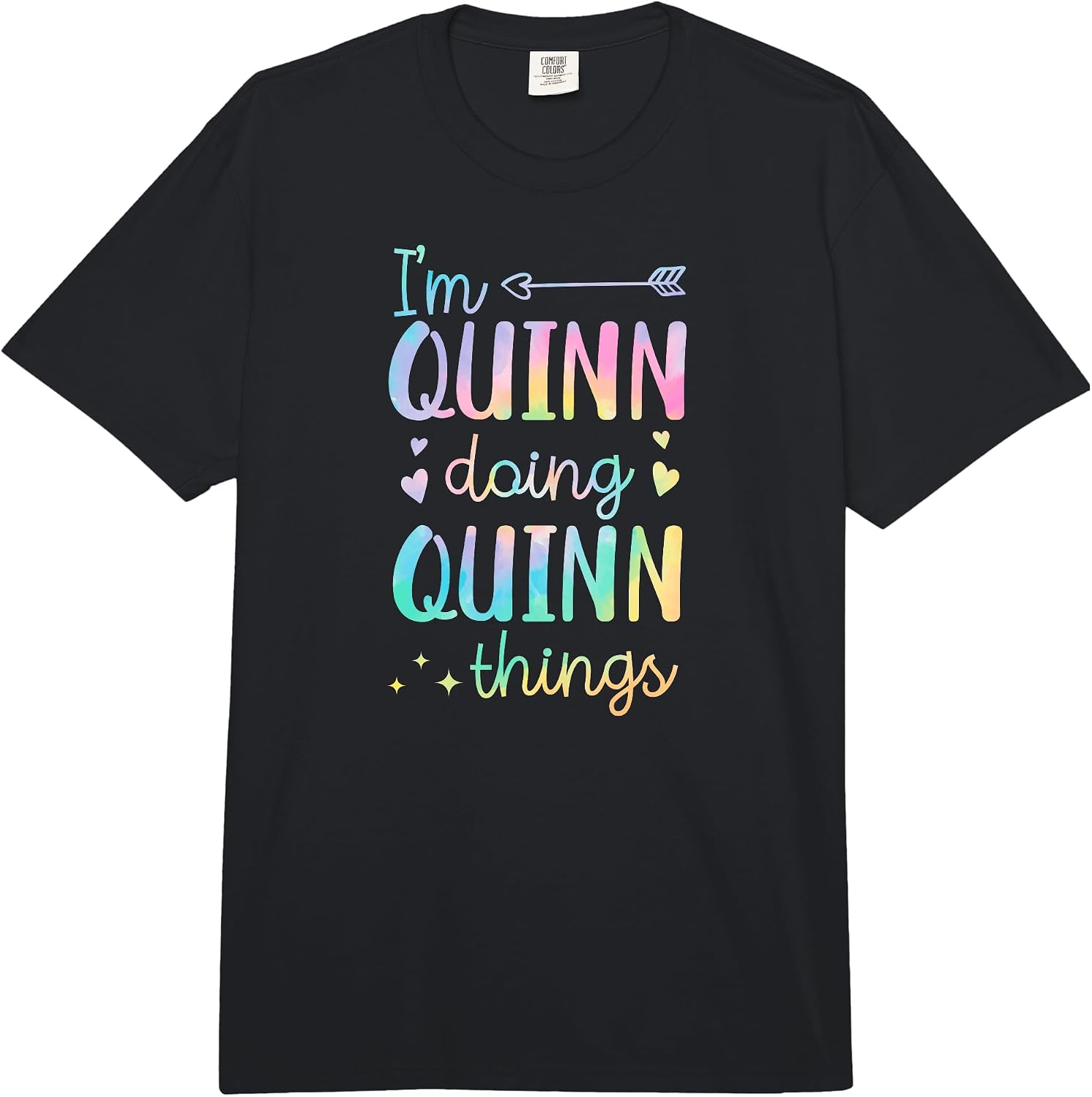 Cute Personalized Girls Name Back To School Merch - Adult & Kids T-Shirts, Sweatshirts & Hoodies apparel design preview 1