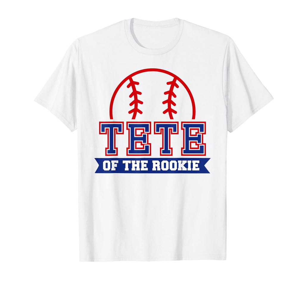Tete Rookie 1St Birthday Baseball Theme T-Shirt - Trendy Graphic Men Women - T-Shirt, Sweatshirt, Hoodie