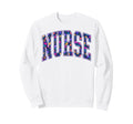 Floral Rn Boho Nurse Doctor Sweatshirt - Unique Graphic for Adults - T-Shirt, Sweatshirt, Hoodie