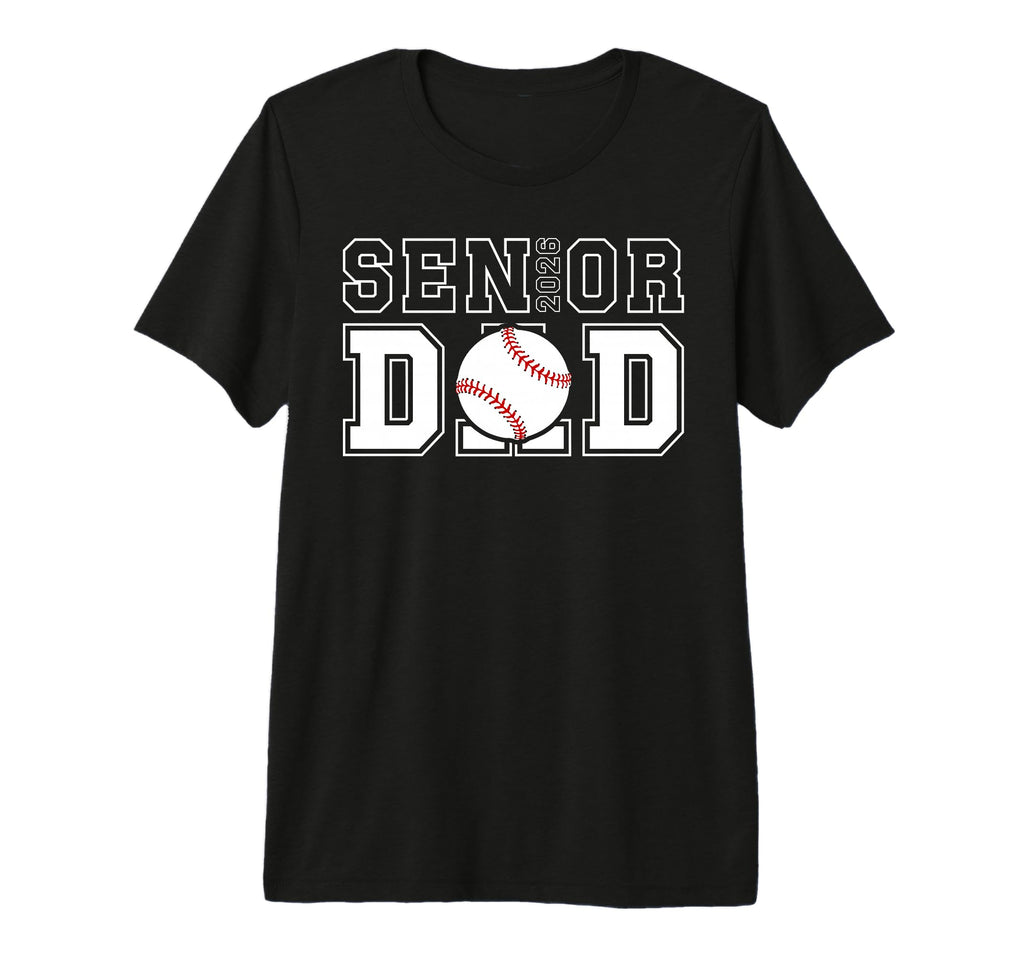 Mens Baseball Senior Dad Senior T-Shirt - Casual Everyday Wear Unisex - T-Shirt, Sweatshirt, Hoodie