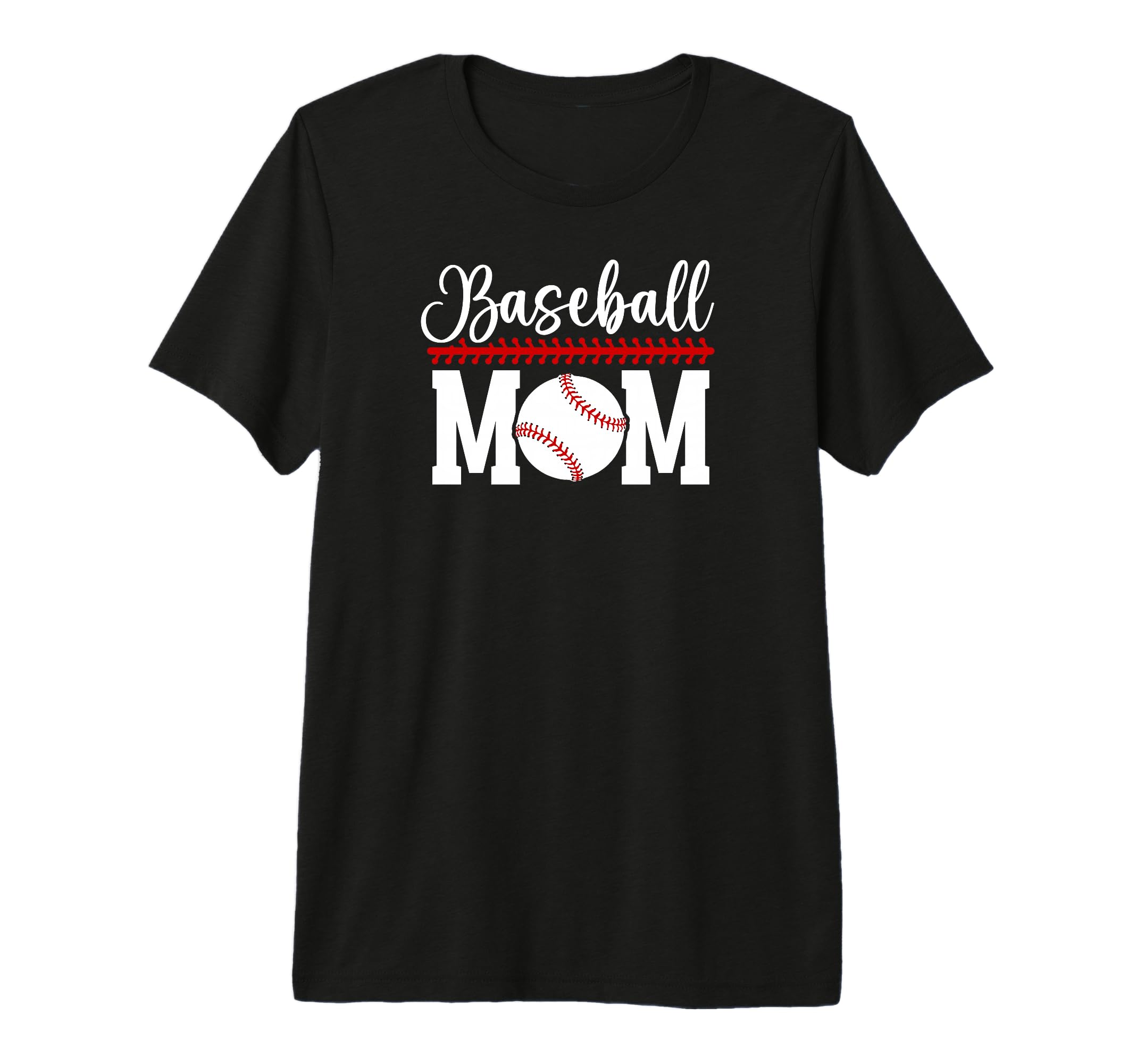 Baseball Mom Baseball Player Mom T-Shirt - Custom Art Print for Adults - T-Shirt, Sweatshirt, Hoodie