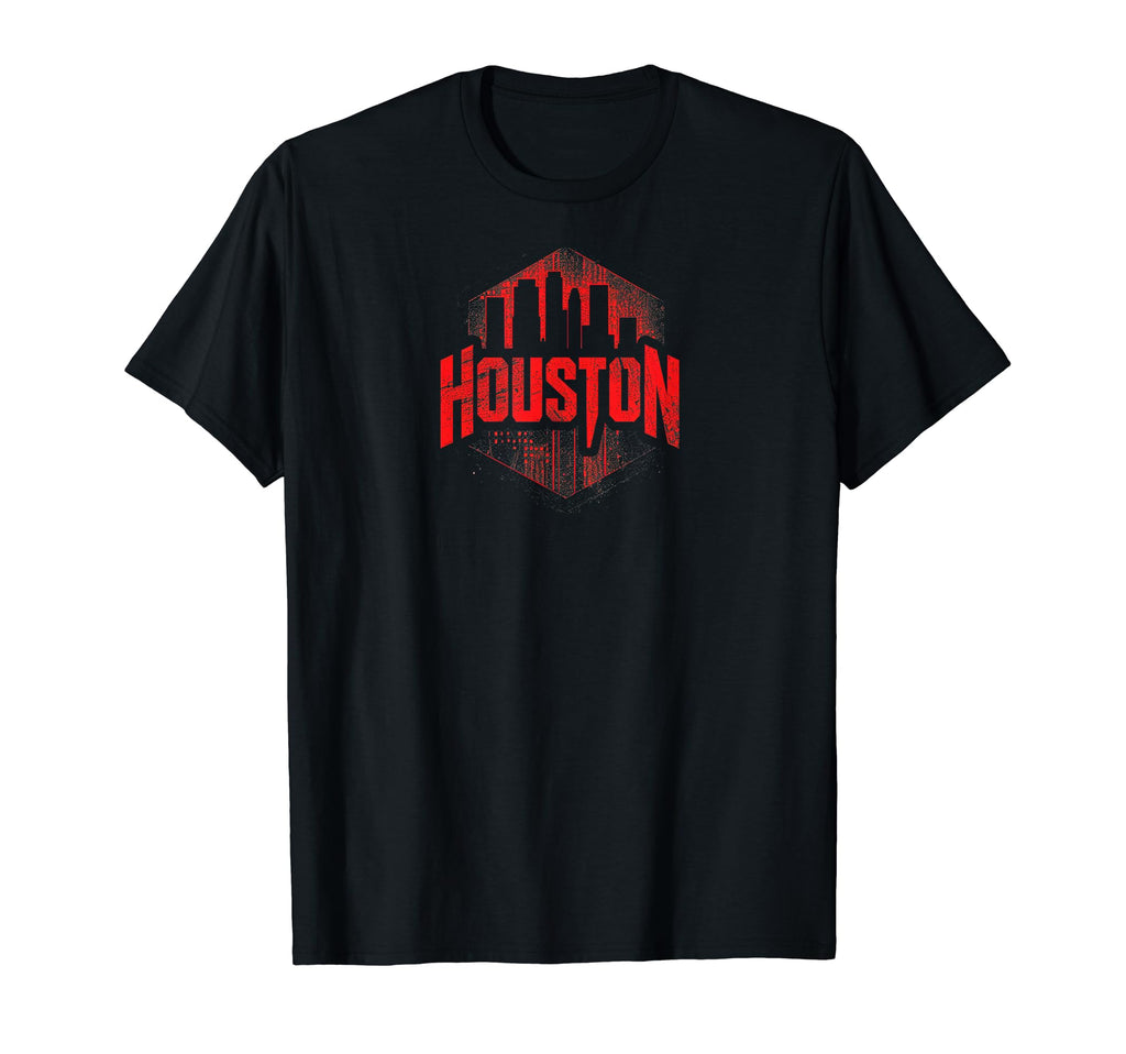 Houston Grit 90S Grunge Urbandecay T-Shirt - Custom Art Print Men Women - T-Shirt, Sweatshirt, Hoodie