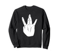 Westside Hand Sign 80S 90S Old Sweatshirt - Trendy Graphic Men Women - T-Shirt, Sweatshirt, Hoodie