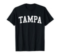 Tampa Fl Distressed White Varsity T-Shirt - Aesthetic Graphic Men Women - T-Shirt, Sweatshirt, Hoodie