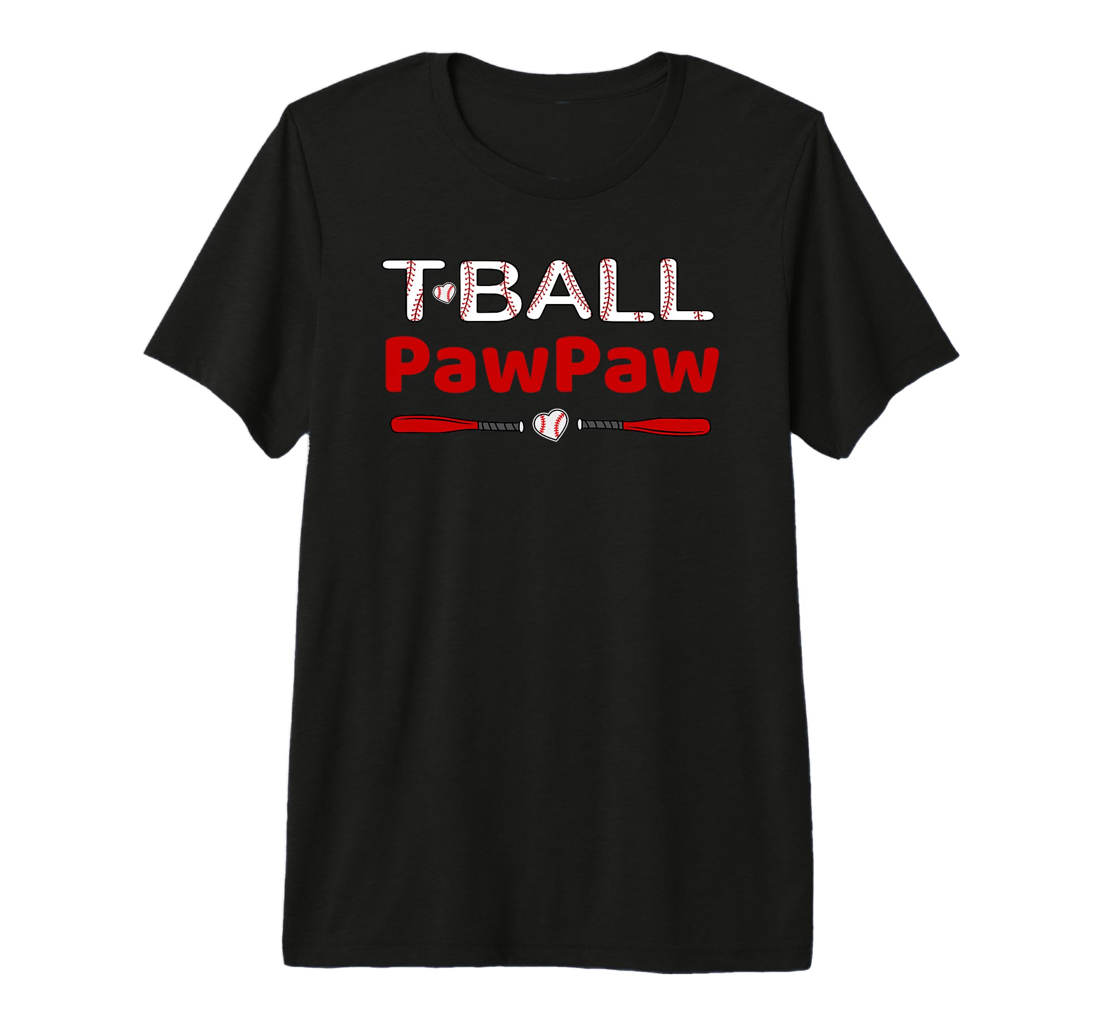 T Ball Pawpaw Grandpa Ball Baseball T-Shirt - Minimalist Print Unisex - T-Shirt, Sweatshirt, Hoodie