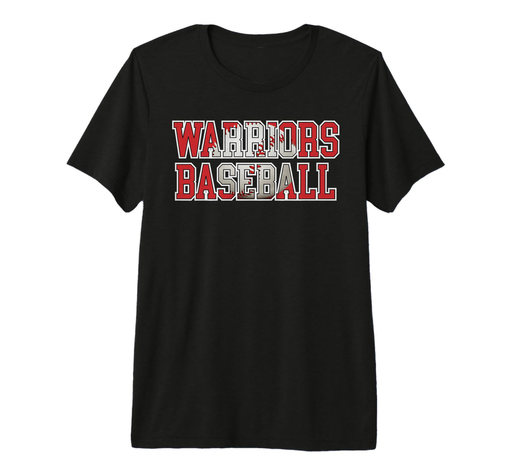 Warriors Baseball Mom Red Warrior Pride T-Shirt - Trendy Graphic Men Women - T-Shirt, Sweatshirt, Hoodie