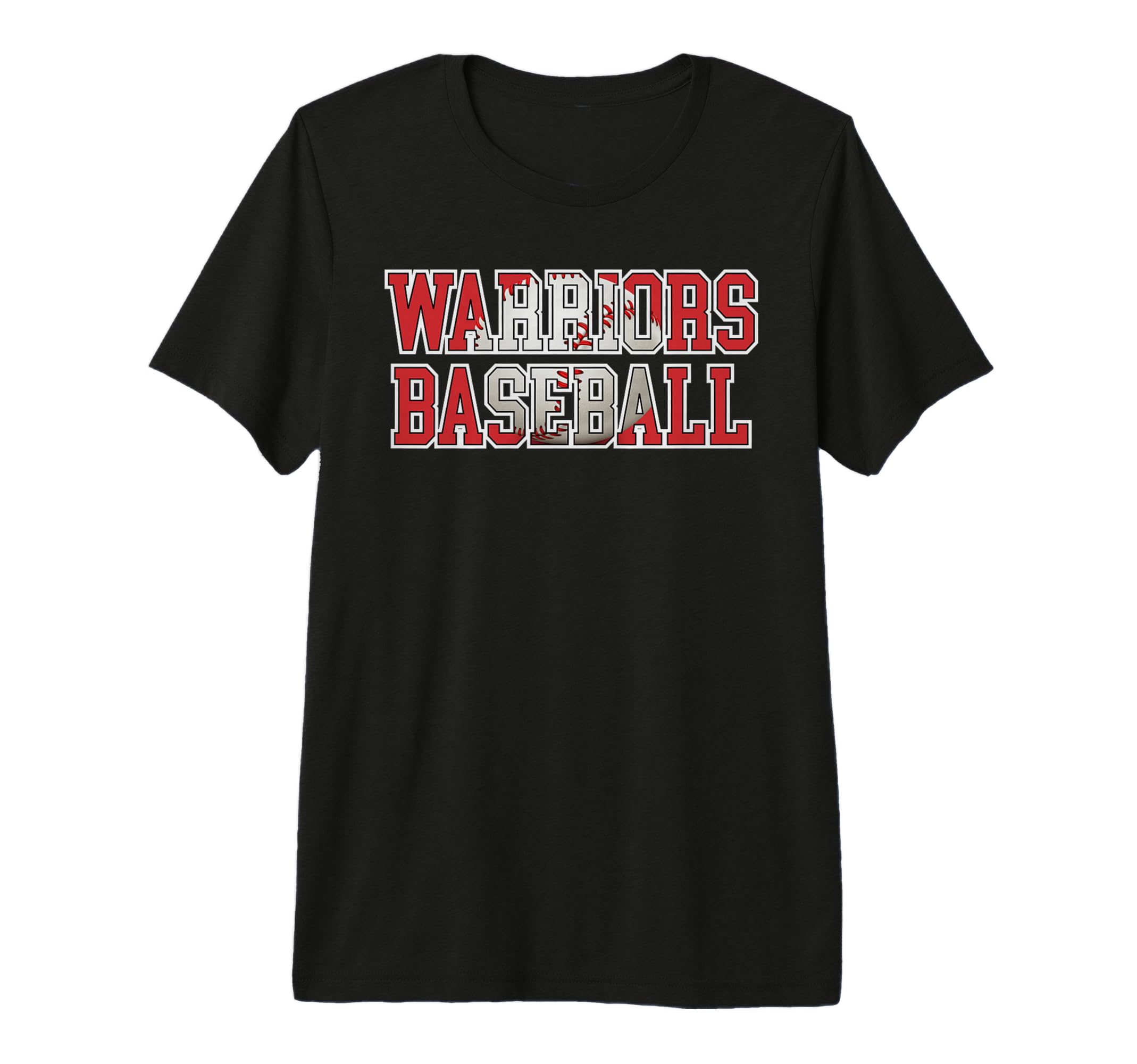 Warriors Baseball Mom Red Warrior Pride T-Shirt - Trendy Graphic Men Women - T-Shirt, Sweatshirt, Hoodie