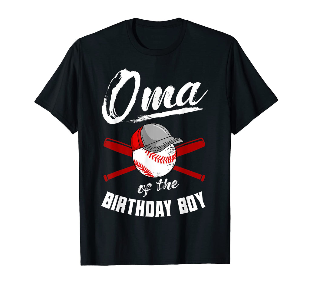 Oma Birthday Baseball Bday Party T-Shirt - Trendy Graphic Men Women - T-Shirt, Sweatshirt, Hoodie