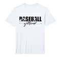 Mens Baseball Girlfriend Performance T-Shirt - Aesthetic Graphic for Adults - T-Shirt, Sweatshirt, Hoodie