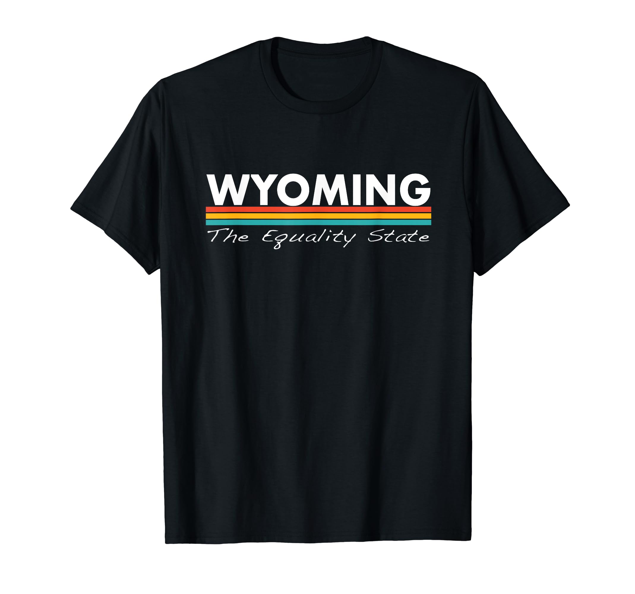 Wyoming Stripes T-Shirt - Minimalist Print Men Women - T-Shirt, Sweatshirt, Hoodie
