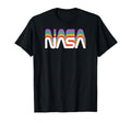 Nasa Worm Rainbow Nerdy Space Science T-Shirt - Casual Everyday Wear Unisex - T-Shirt, Sweatshirt, Hoodie