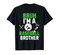 Bruh Baseball Brother Biggest Fan T-Shirt - Aesthetic Graphic Unisex - T-Shirt, Sweatshirt, Hoodie