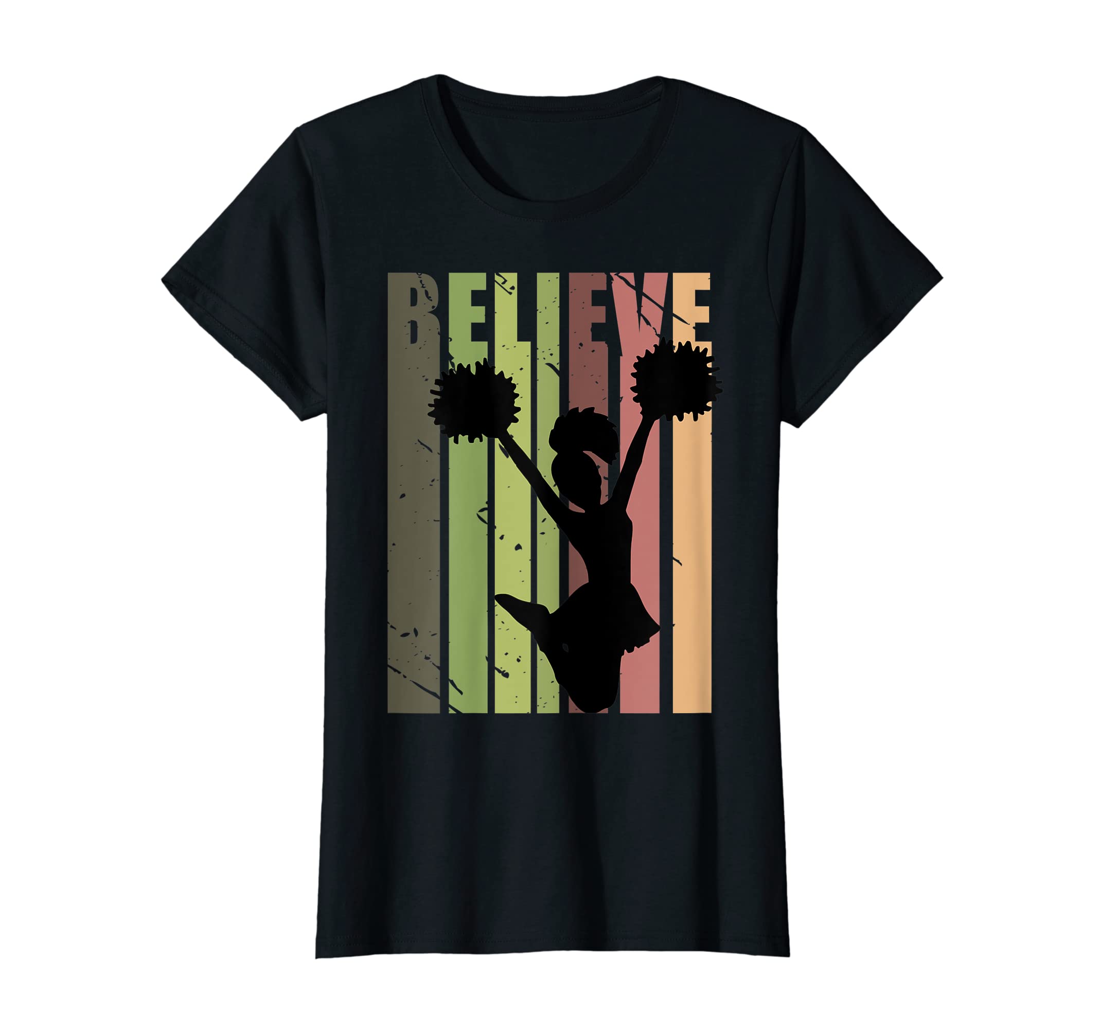 Camo Womens Cheerleading T-Shirt - Casual Everyday Wear Men Women - T-Shirt, Sweatshirt, Hoodie