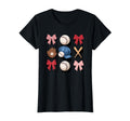 Baseball Mom Coquette Bow Mothers Day T-Shirt - Trendy Graphic Men Women - T-Shirt, Sweatshirt, Hoodie